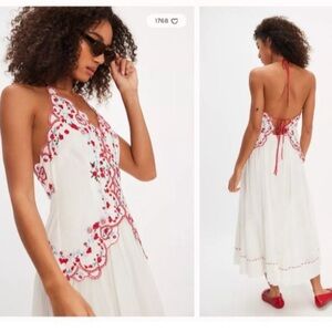 NWT Free People Valenciana Midi Dress